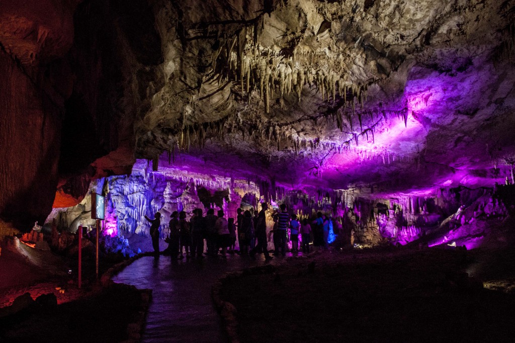 Inside Prometheus cave