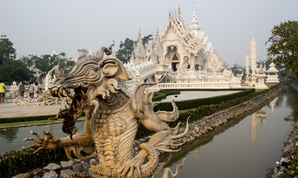 El Templo Blanco de Wat Rong Khun