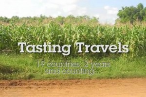 Video: Tasting Travels Bike ride – Two Years in 3 1/2 minutes