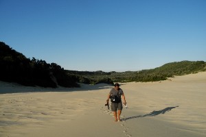 Cycling Australia Part 3: Sand dunes and bush fires