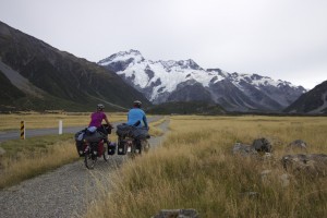 Cycling New Zealand Part 3: Glacier lakes and Campervans