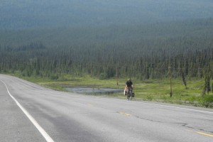 Mit dem Rad durch Alaska: Tok Cutoff per Fahrrad