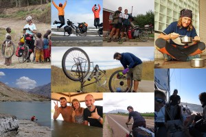 One day, nine stories. Empathizing with other travel cyclists
