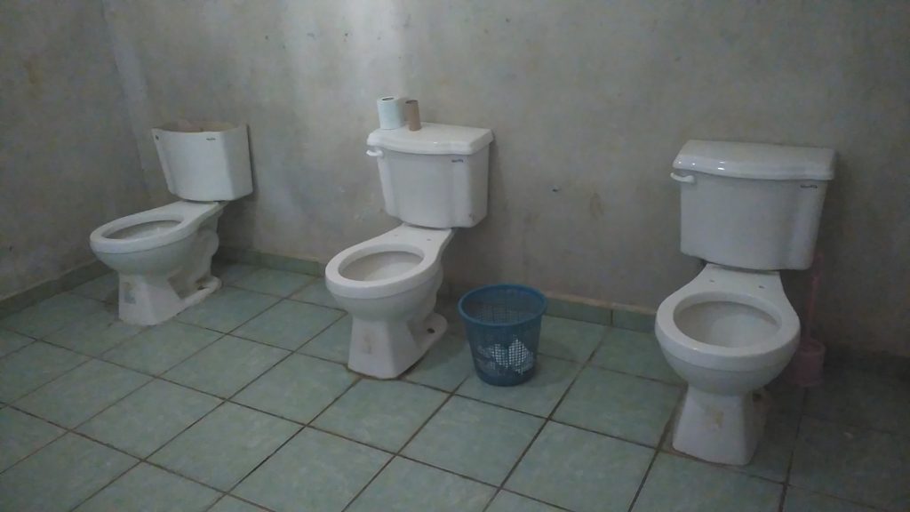 Triple toilet
