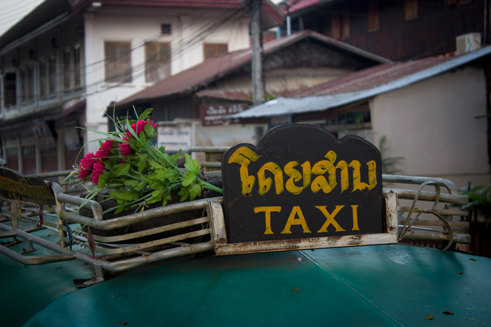 Taxi in Lao
