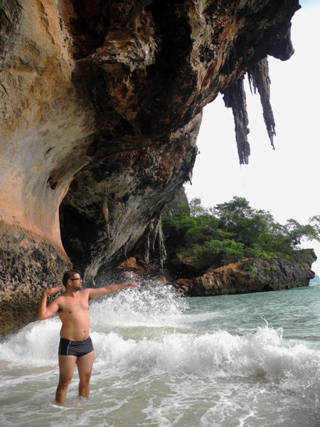 The famous rocks of the Railay peninsula