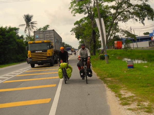 Perak offers a motorbike lane wide enough for two people
