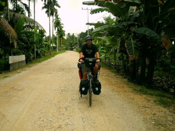 Local traffic in Sumatra
