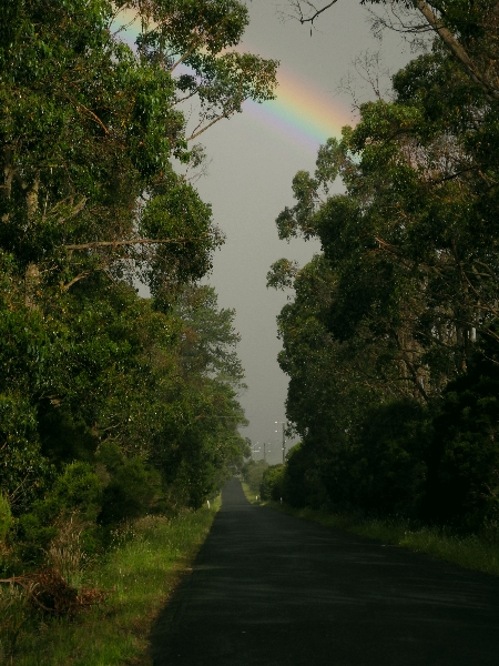 Cycling under the rainbow