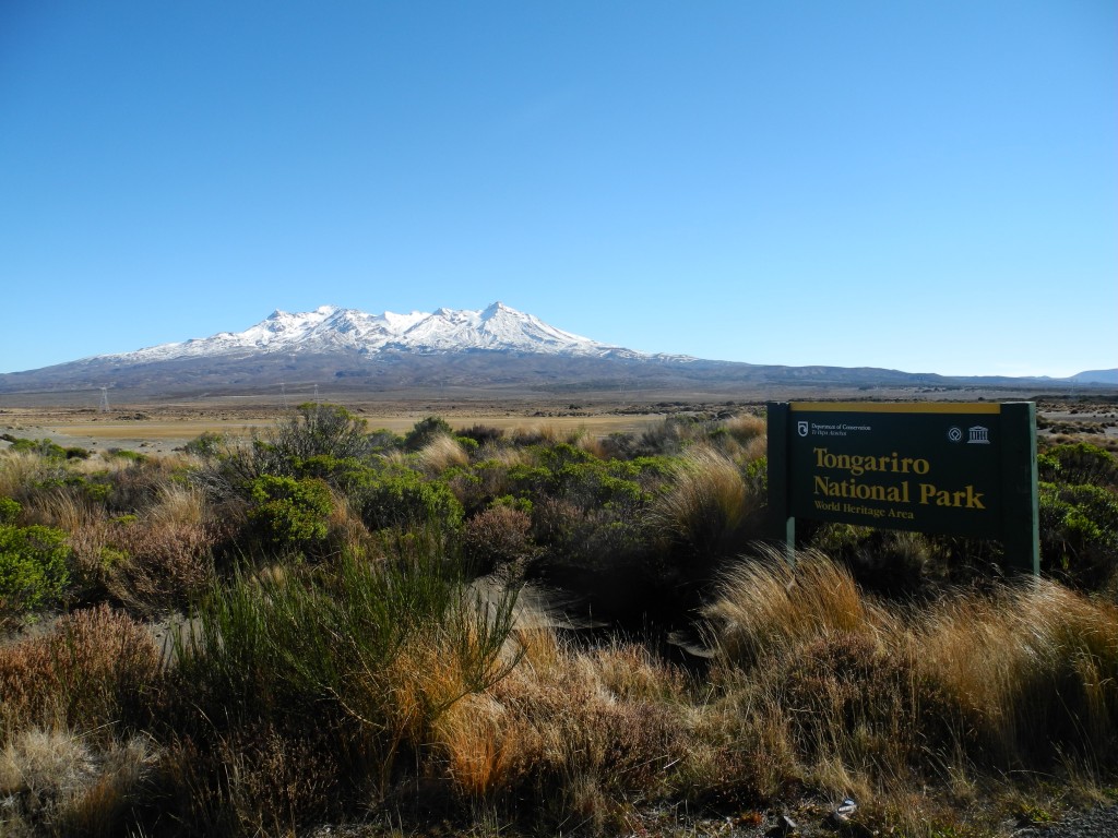 You are now entering Tongariro National Park