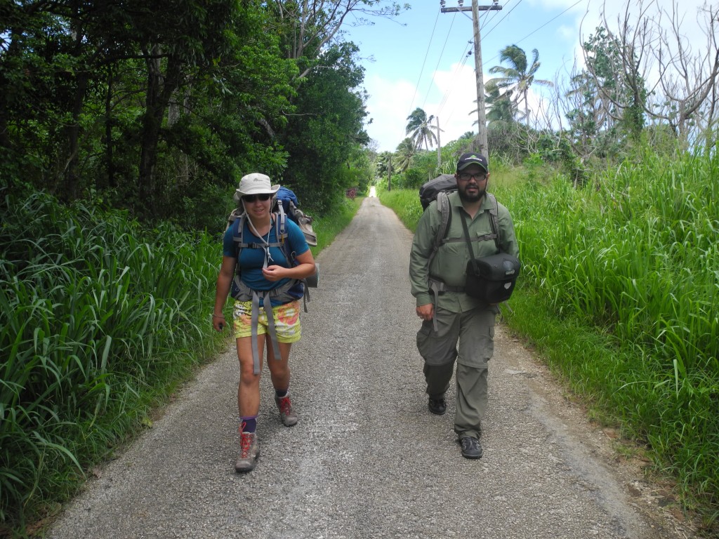 Backpacking Tonga: Ha'aluma beach