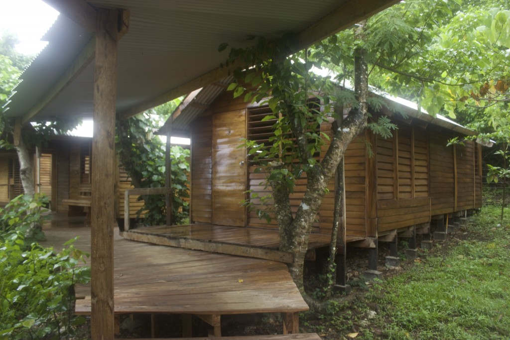 Paula and his father (or cousin?) Finao started the Ovava Tree Lodge. But Wolfgang built it. 
