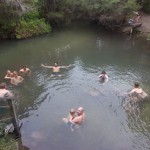Hot Bath in Natural Thermal Pool