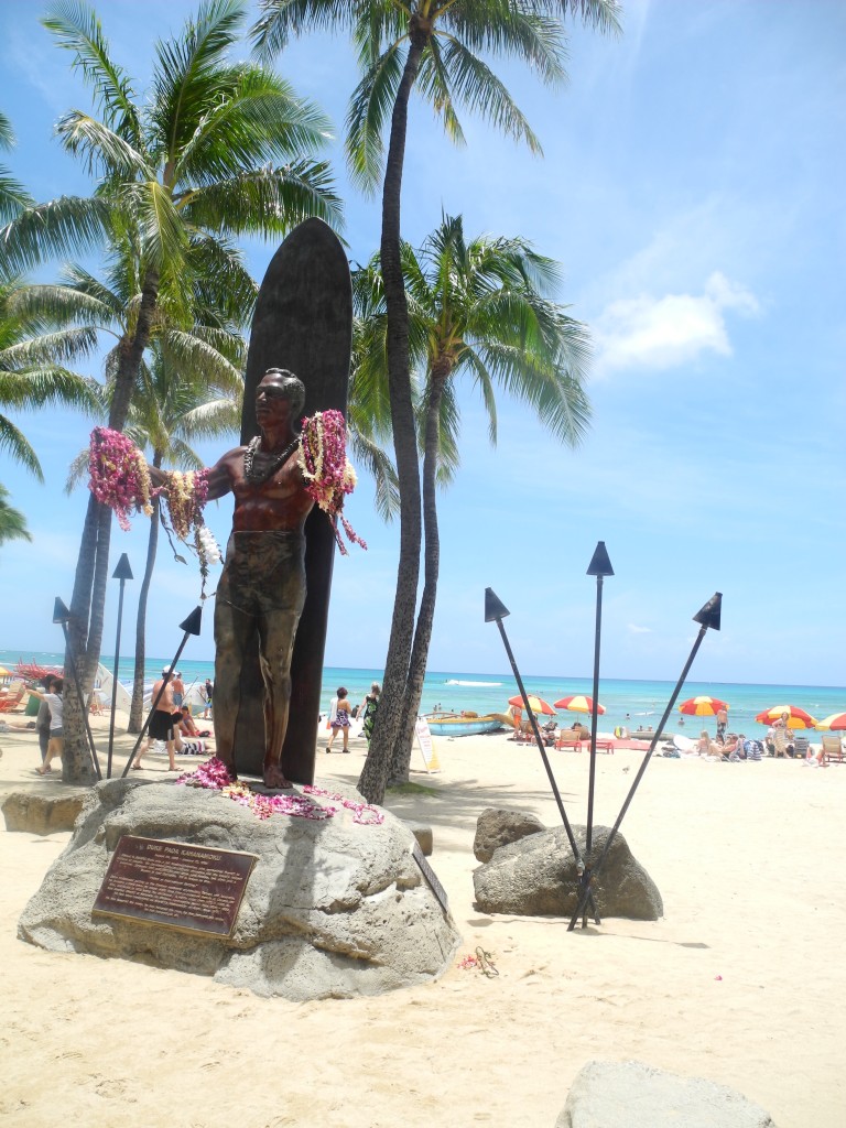 Probably Hawai'i's most famous surfer