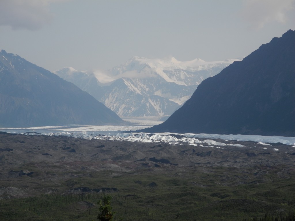 View to the Manatuska Glacier