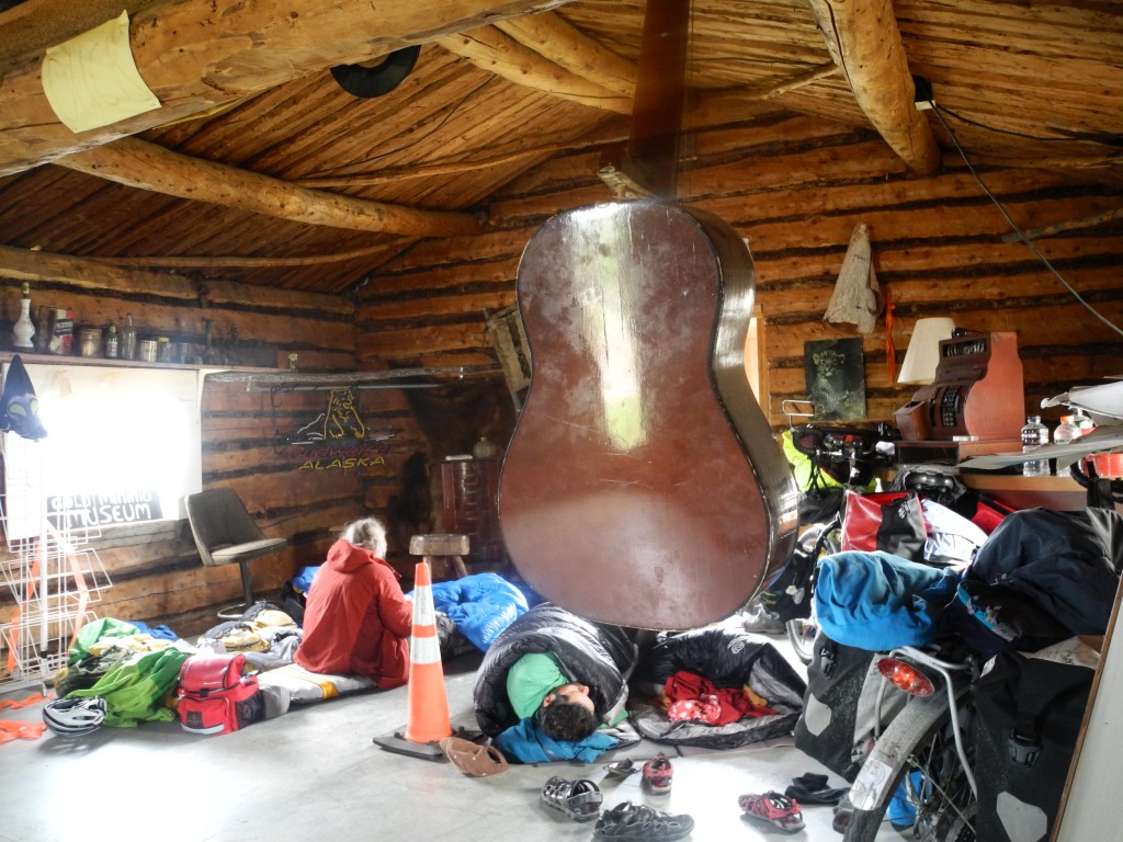 Comfy indoors camping in Boundary, Alaska