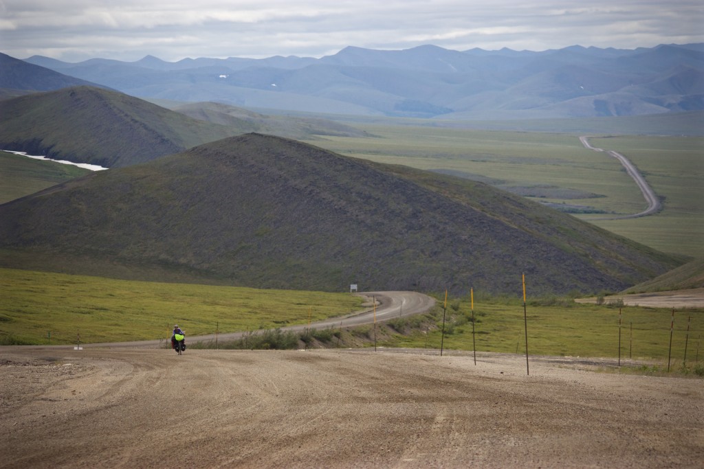 Dempster Highway by bicycle