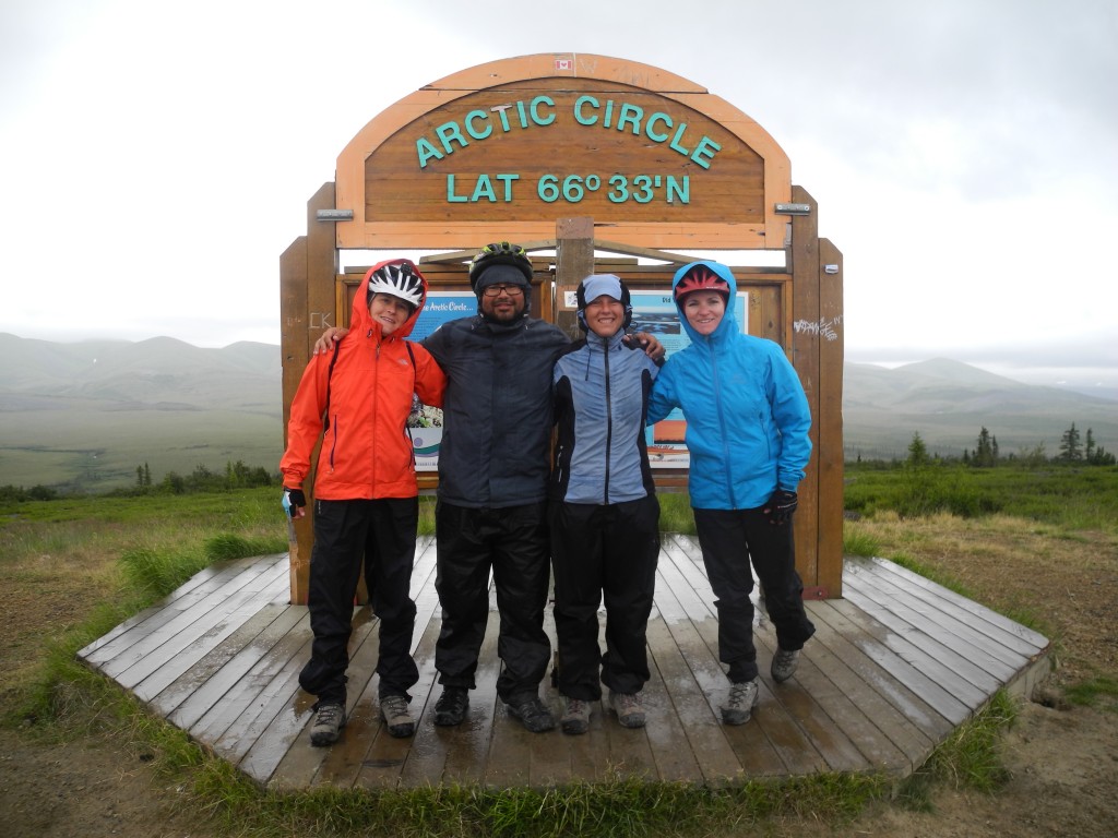 Arctic Circle on the Dempster Highway, Canada