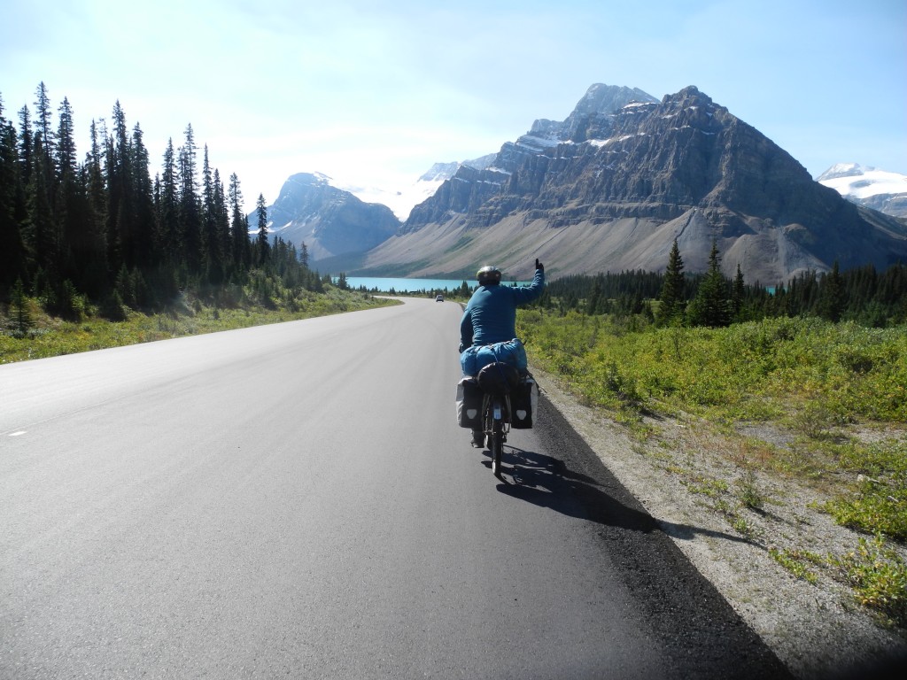 Bicycling Icefields Parkway