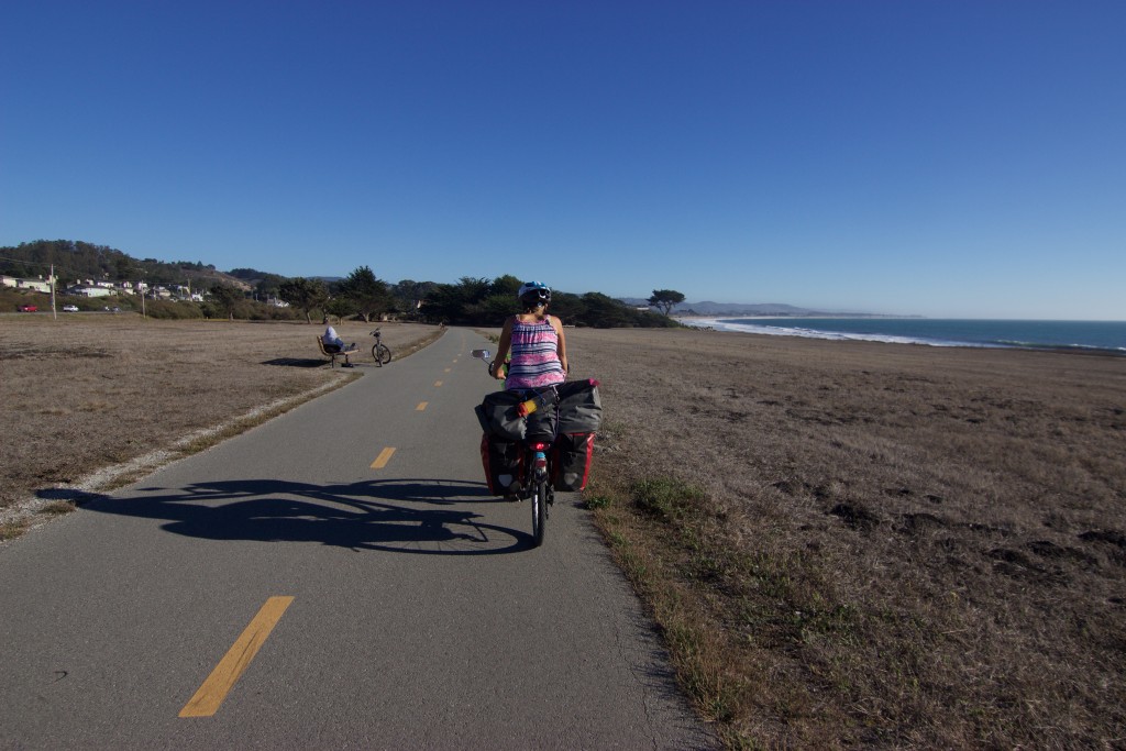 Easy cycling just some 20 Kilometers outside San Francisco