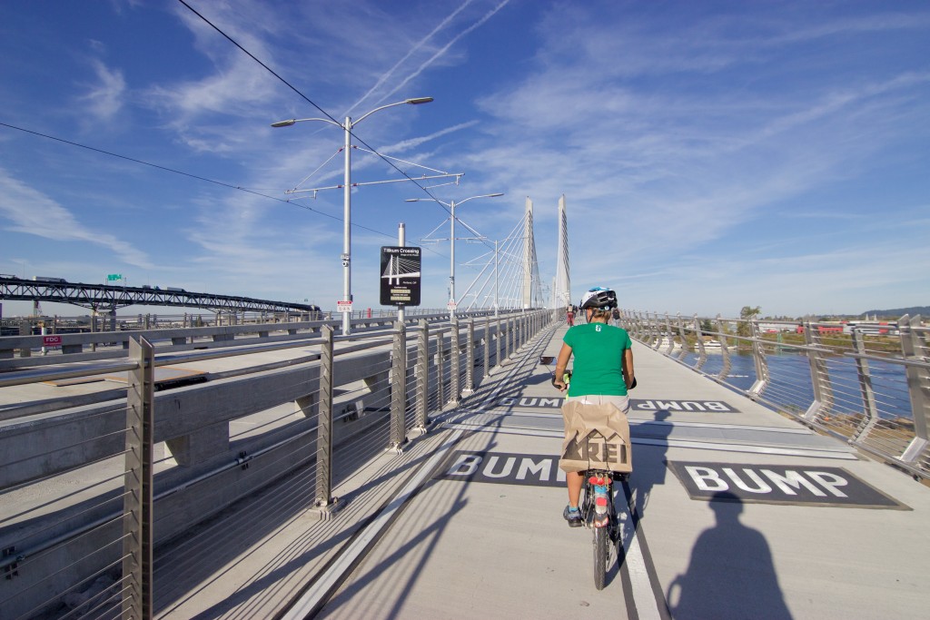 Un puente para ciclistas