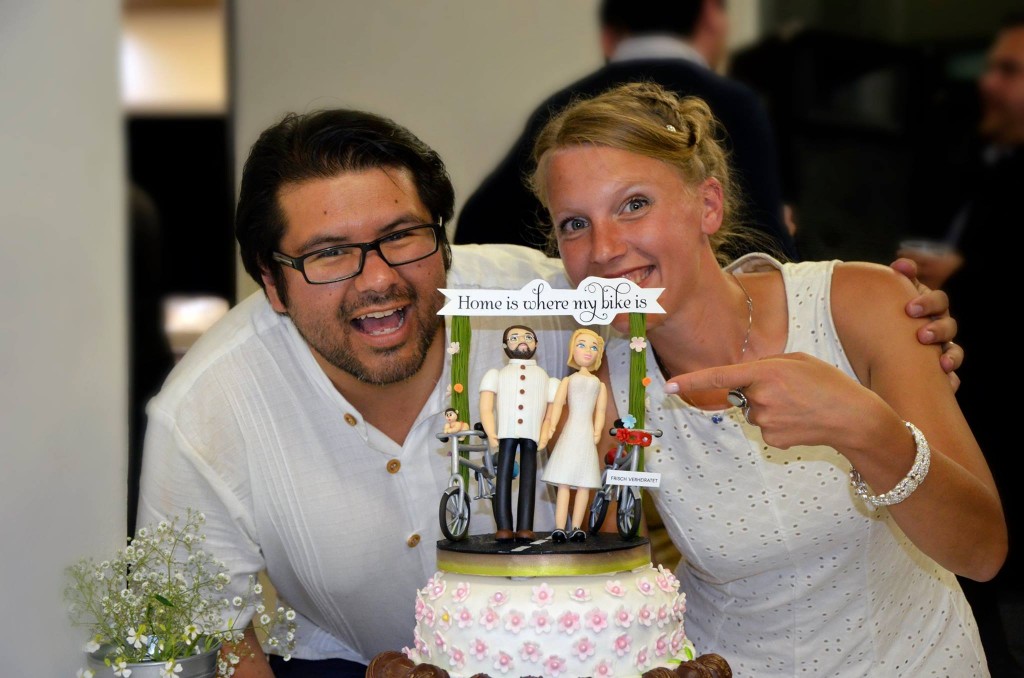 The most awesome wedding cake!