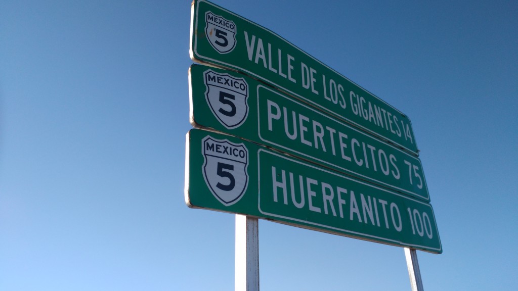 Highway 5 Baja California, Mexico