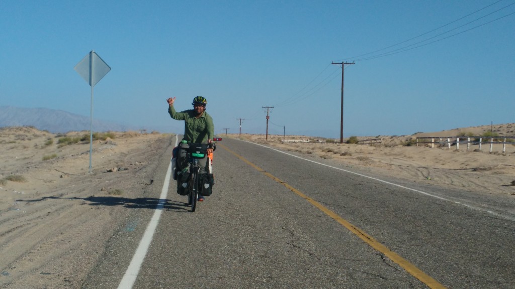 Cycling the desert of Baja California, Mexico