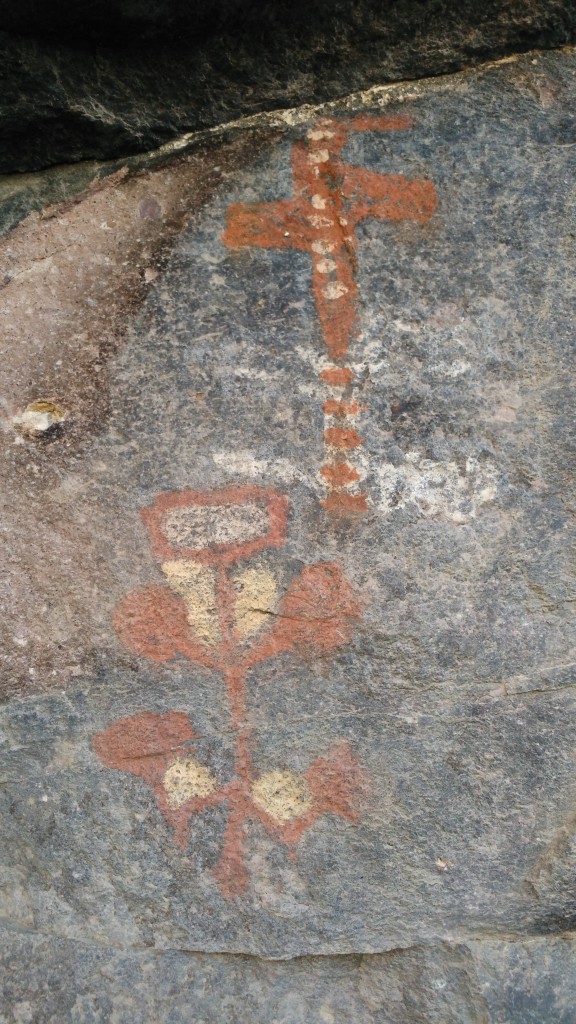 I wish we had any information about the meaning of these ancient rock paintings