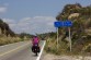 Cycling towards the old Cheese and Wind Route, Baja California, Mexico