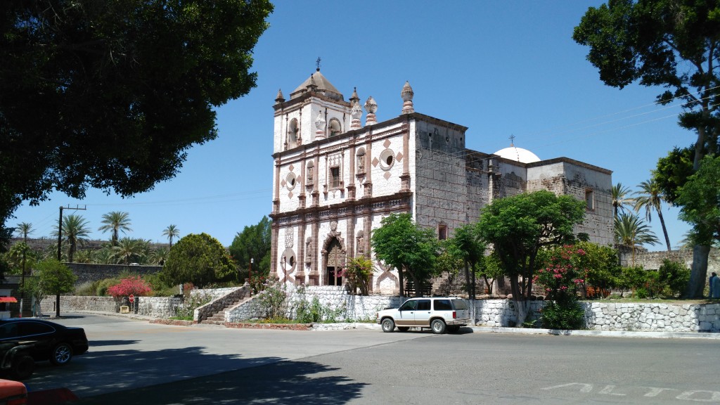 The historic Mission of San Ignacio
