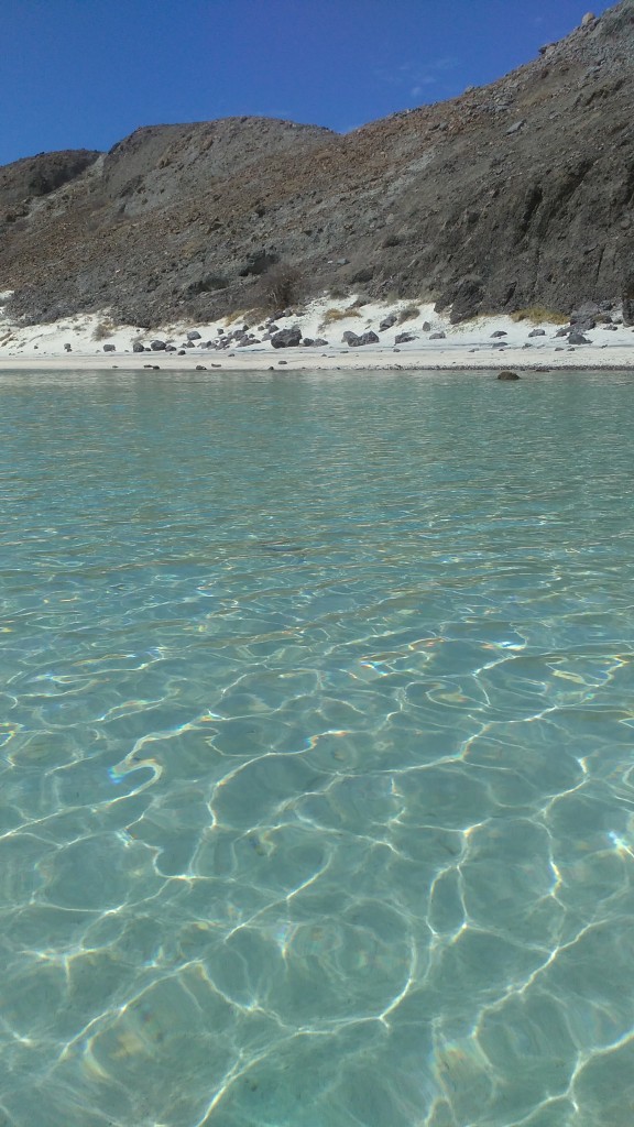 Perfectly clear water