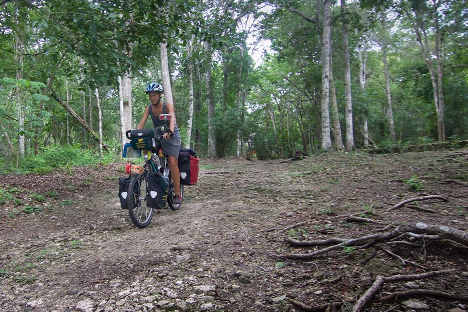 Maya Ruins Tour by bike in Mexico