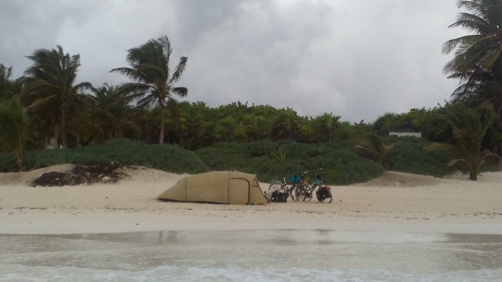 Camping in the Caribbean