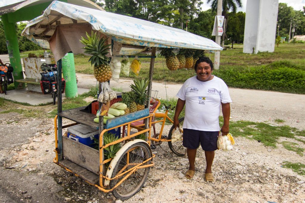 Fruit stand in Yucatán, Mexico