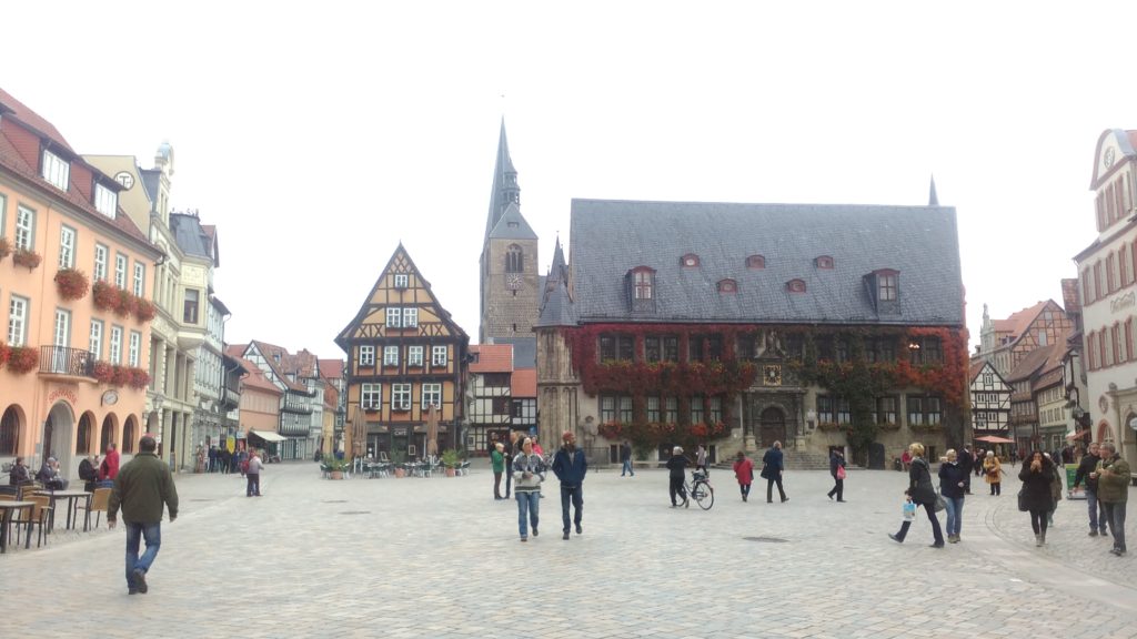 Quedlinburg in Sachsen-Anhalt. 