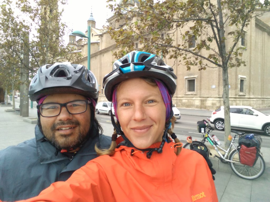 Annika and Roberto in Zaragoza